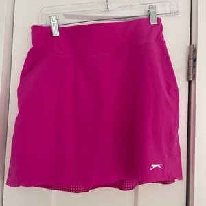 Slazenger tennis skirt pink